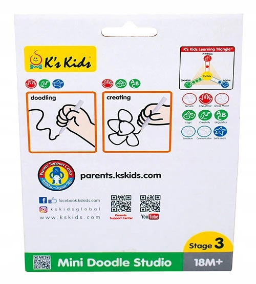 K's Kids Mini piešimo studijos žaislas