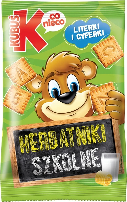 KUBUŚ Co Nieco Buttery School sausainiai 22x30g
