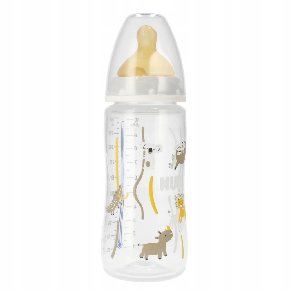 Kūdikio buteliukas su temperatūros kontrole Nuk First Choise, 0-6 mėn, 300 ml