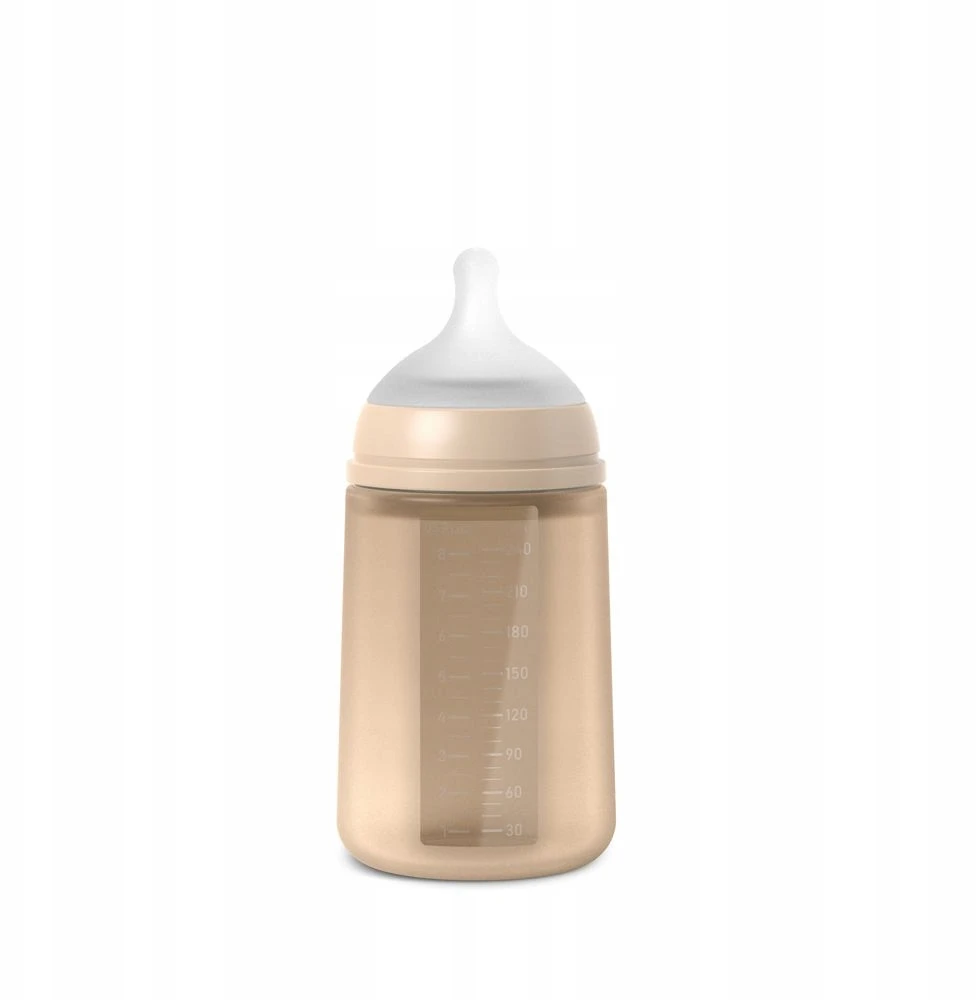 Chicco Kūdikio buteliukas Suavinex, smėlinis, 3+ mėn, 240 ml