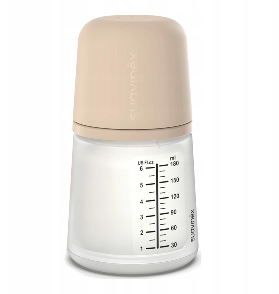 Kūdikio buteliukas Suavinex Zero Zero nuo dieglių 180 ml naujagimiams