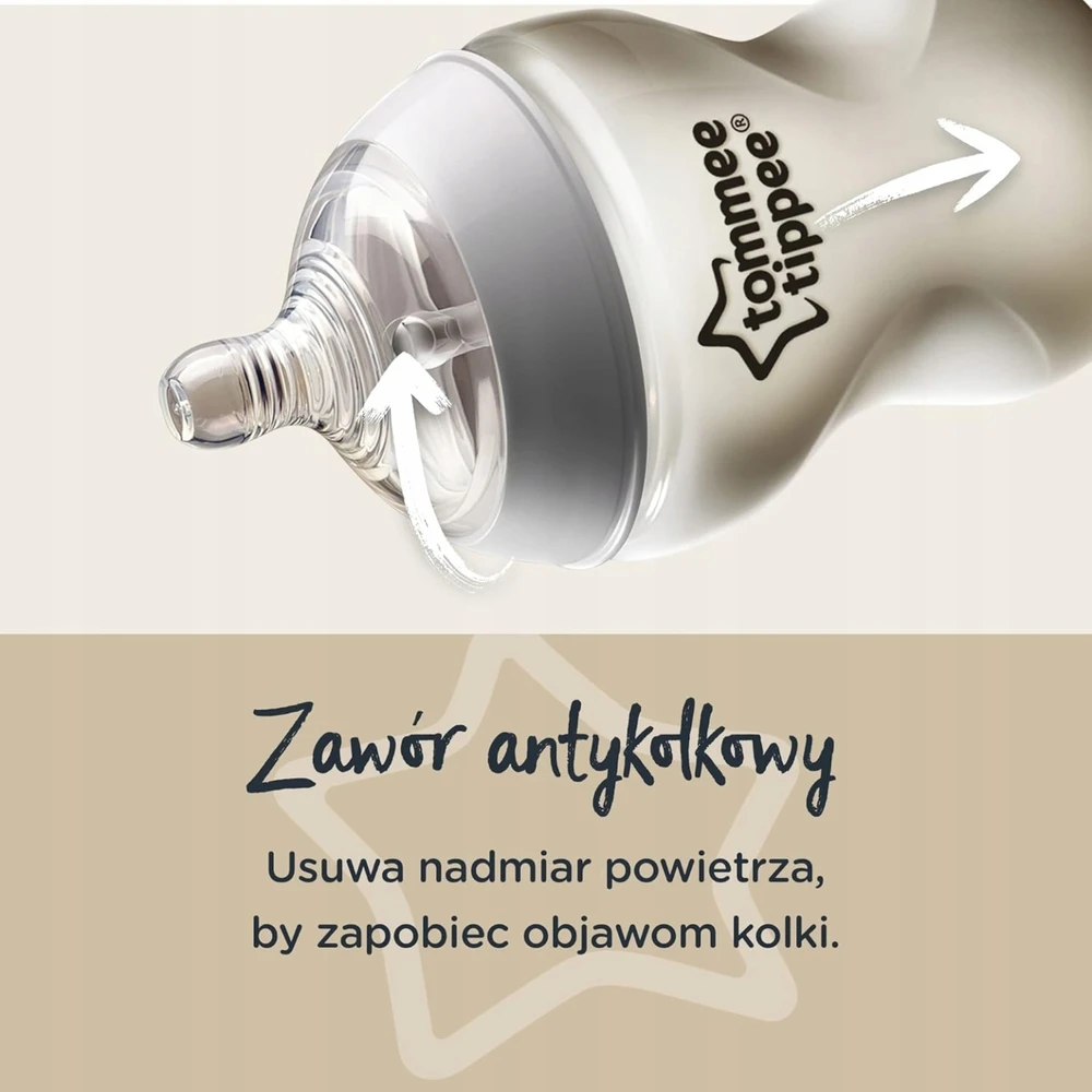 Kūdikių buteliukų rinkinys Tommee Tippee, 260 ml.