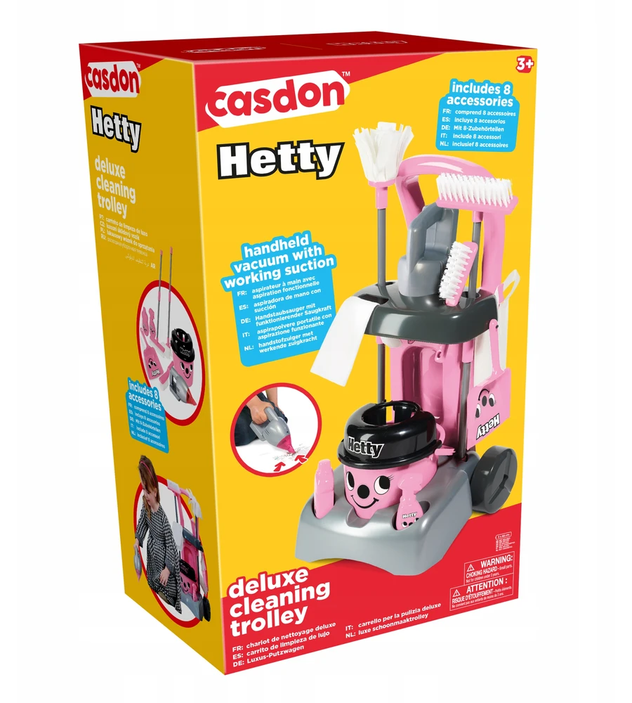 Kūdikių valymo vežimėlis Casdon Hetty Deluxe