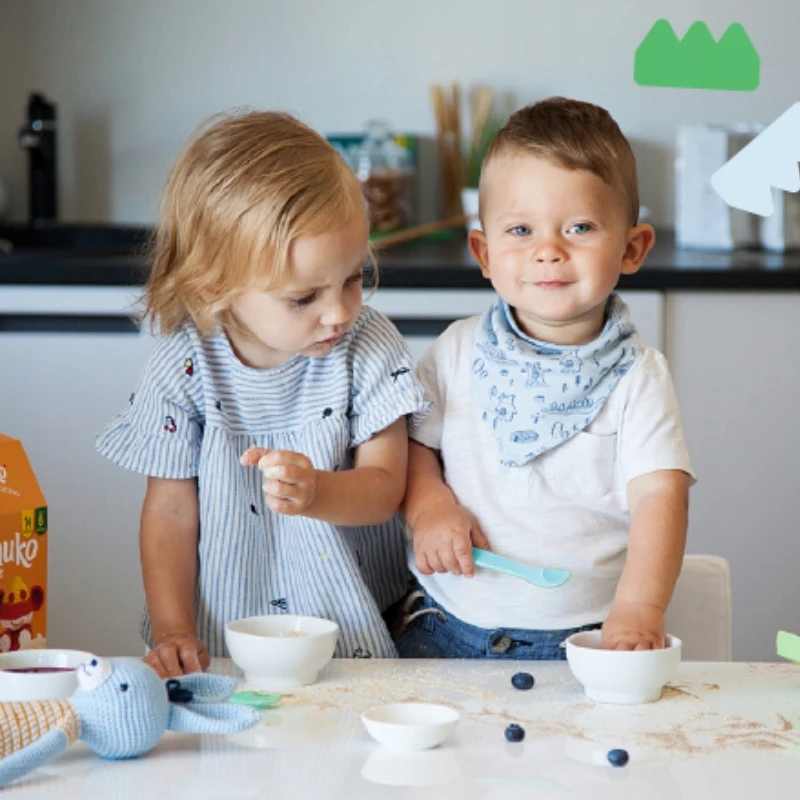 Kukurūzų avižų košė iš ekologiškų ES ūkių vaikams Mamuko 6m+