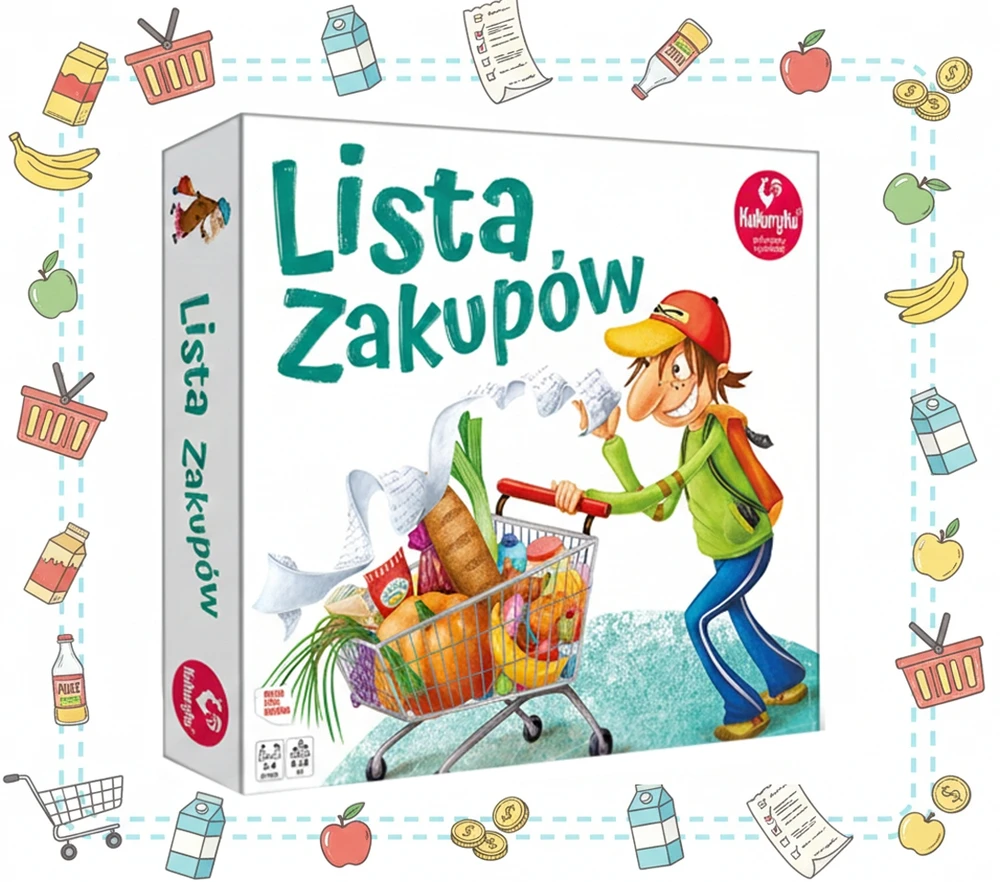 Kukuryku Pirkinių sąrašas