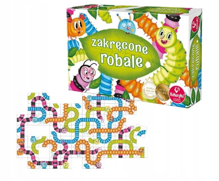 Promatek Kukuryku stalo žaidimas „Freaky Worms“.