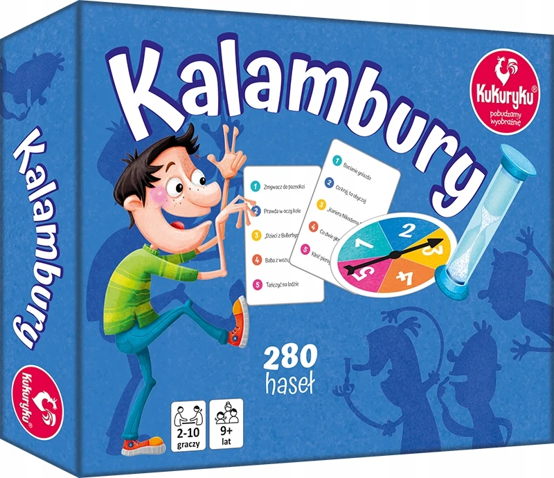Kukuryku stalo žaidimas Šeimos žaidimas Charades 280 Kukuryku įrašų 9+