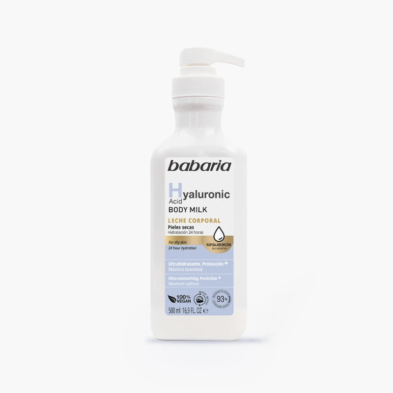 Babaria Kūno pienelis Hyaluronic 500 ml