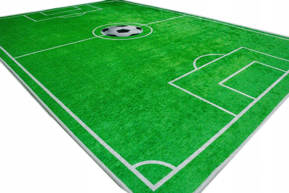 Kupdywan DYWAN Dziecięcy Dla Chłopca Kamuolys Gra Futbol BOISKO FIFA ANTYPOŚLIZG 80X150
