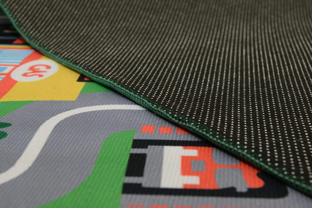 Kupdywan Dywan Dziecięcy do Pokoju Uliczki Droga Miasto Wieś Szkoła 80x150 cm