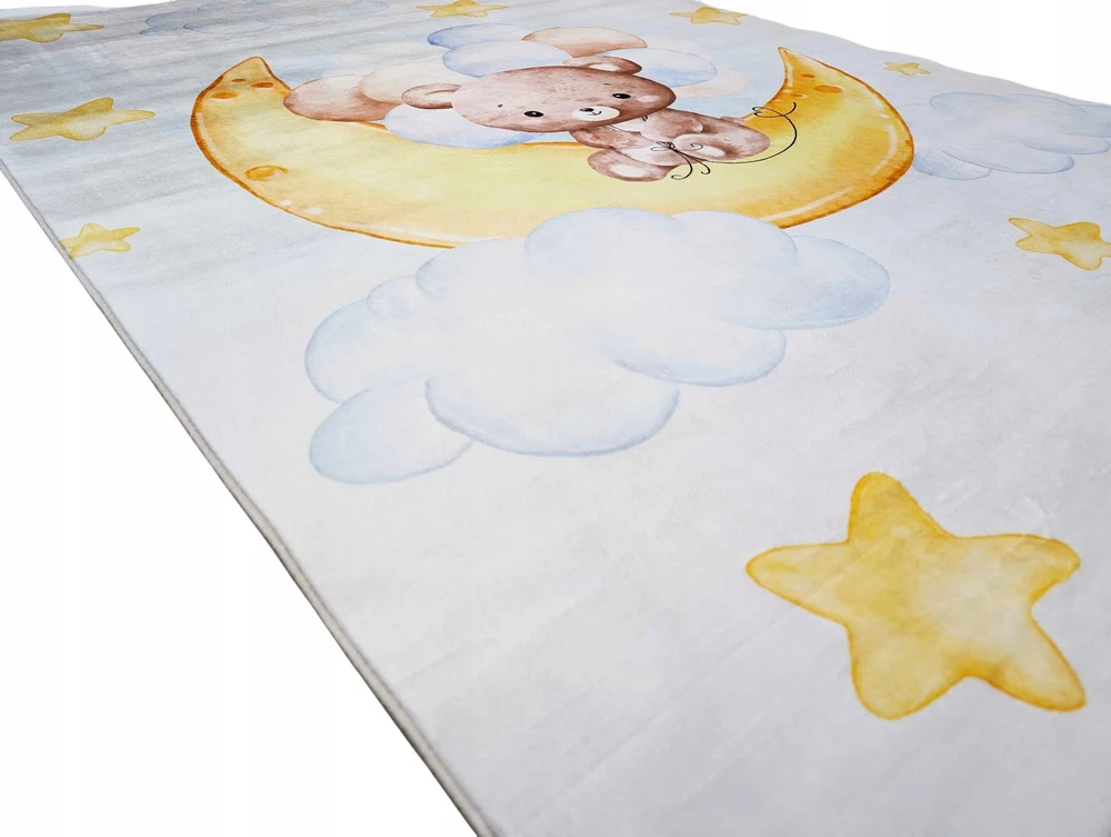 Kupdywan Mięciutki Dywan Do Dziecięcego pokoju Sypialni Plusz Flanel Kids 180x250 cm