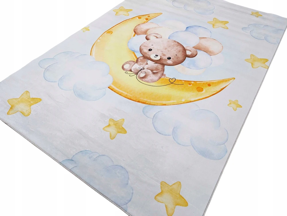 Kupdywan Mięciutki Dywan Do Dziecięcego pokoju Sypialni Plusz Flanel Kids 180x250 cm