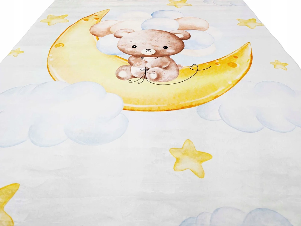 Kupdywan Mięciutki Dywan Do Dziecięcego pokoju Sypialni Plusz Flanel Kids 180x250 cm