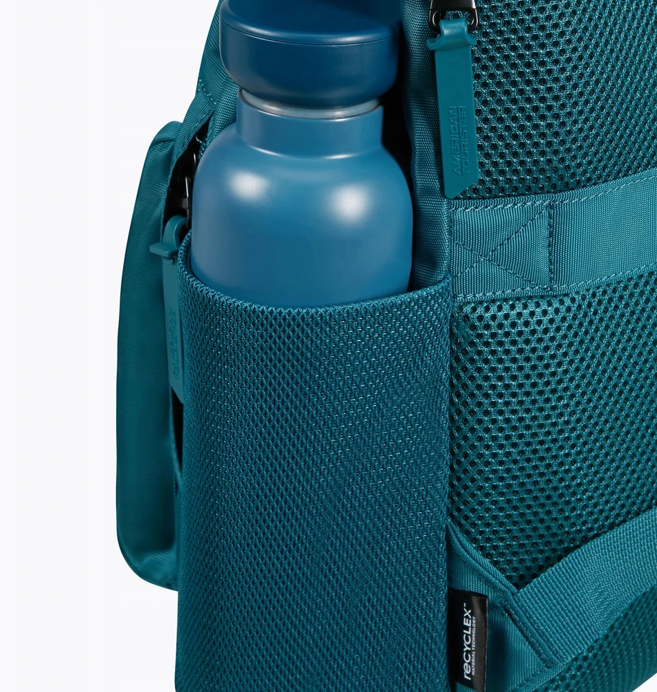 Kuprinė American Tourister Urban Groove, 20.5 L, su ratukais, žalia