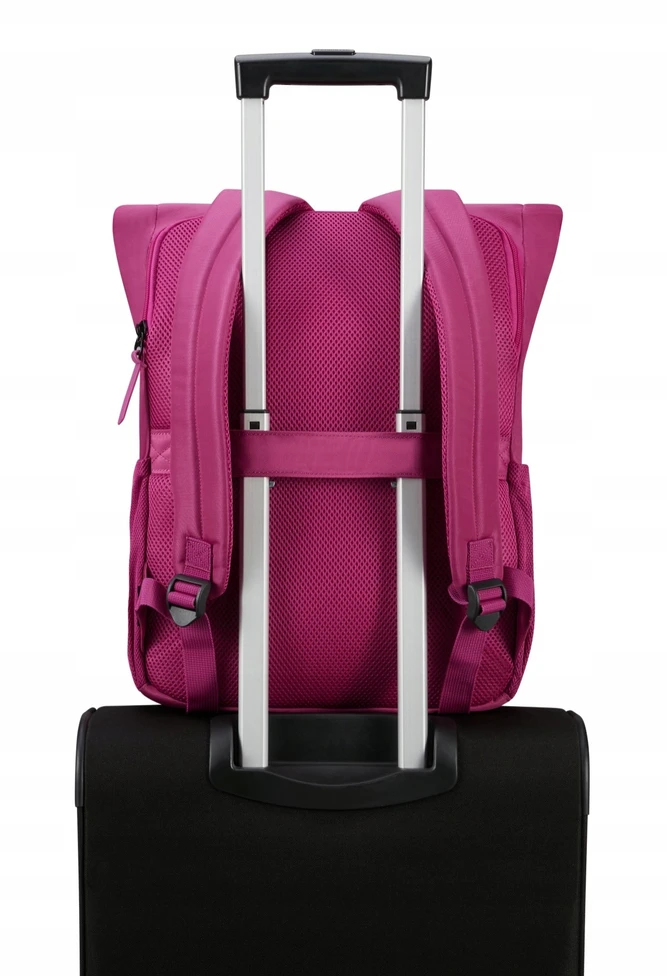 Kuprinė American Tourister Urban Groove, 20.5 L, su ratukais, rožinė