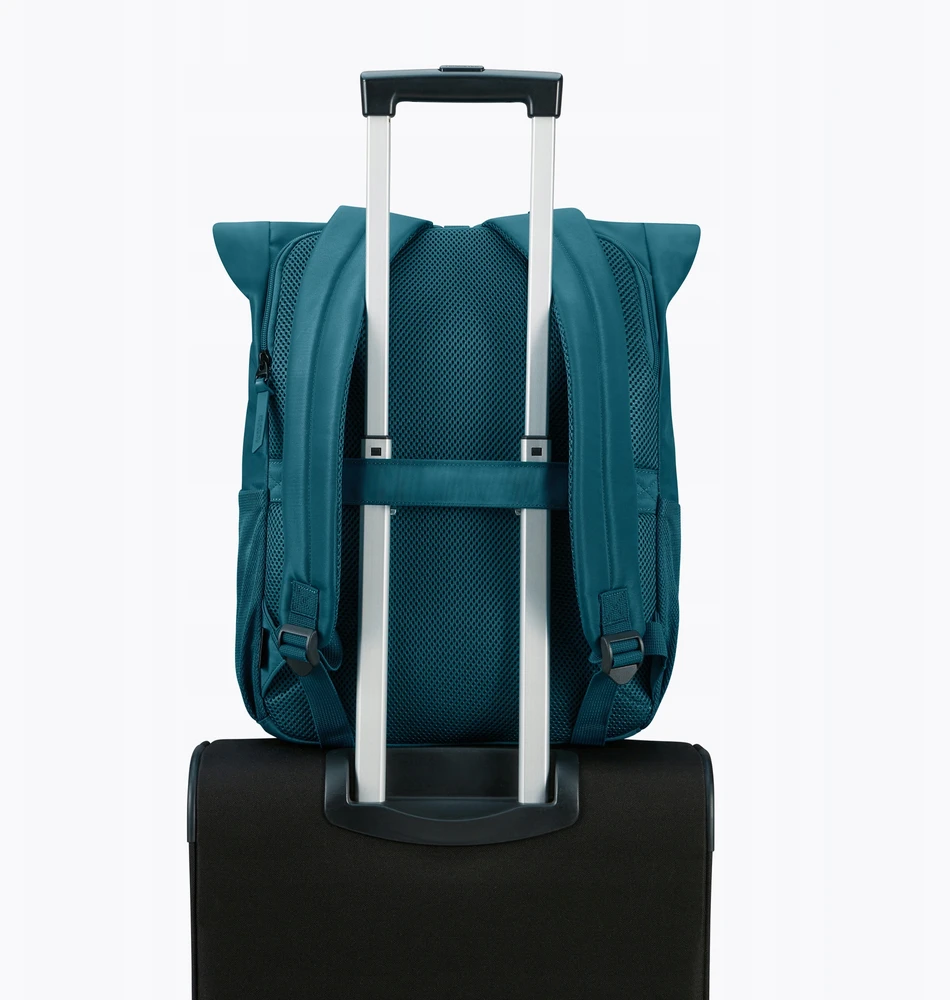 Kuprinė American Tourister Urban Groove, 20.5 L, su ratukais, žalia
