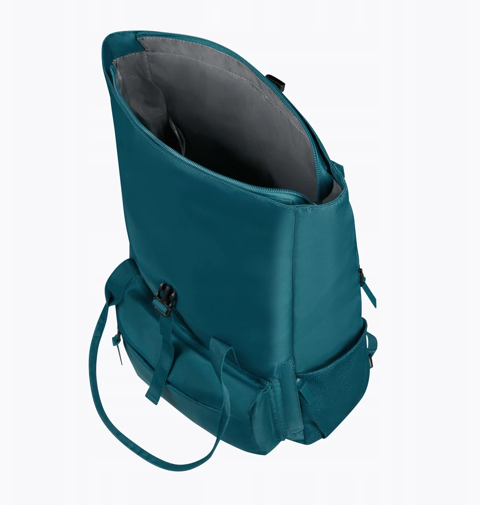 Kuprinė American Tourister Urban Groove, 20.5 L, su ratukais, žalia