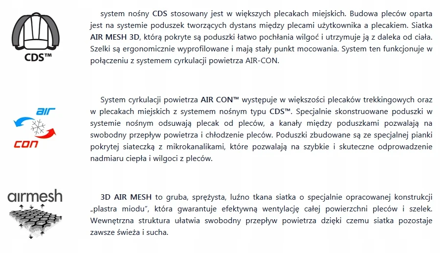 Kuprinė Campus Sirius, 30 l