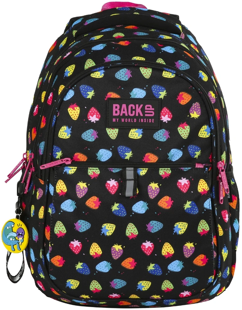 Kuprinė Derform "truskawki" 25l, daugiafunkcinė, 42cm