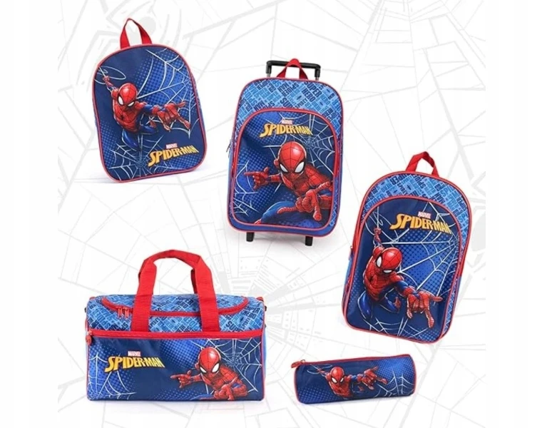 Kuprinė dziecięcy na kółkach Perletti Kids "Spiderman", 13244