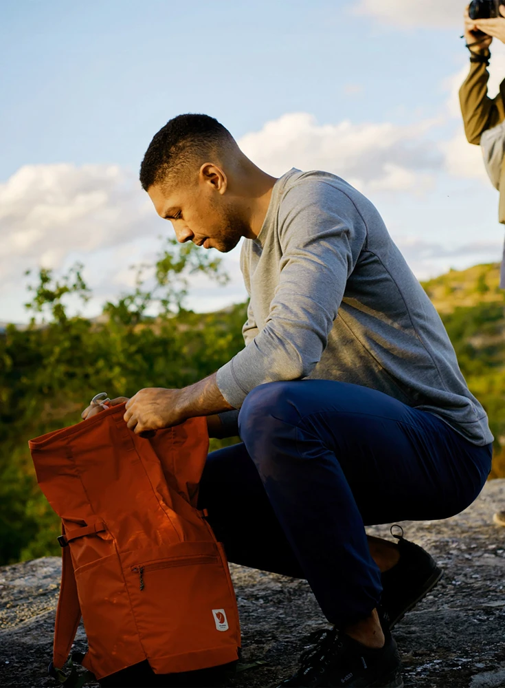 Kuprinė Fjallraven High-Coast Foldsack-24, oranžinė