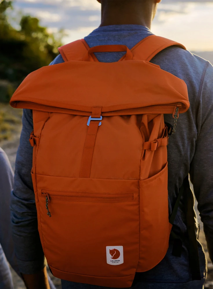 Kuprinė Fjallraven High-Coast Foldsack-24, oranžinė