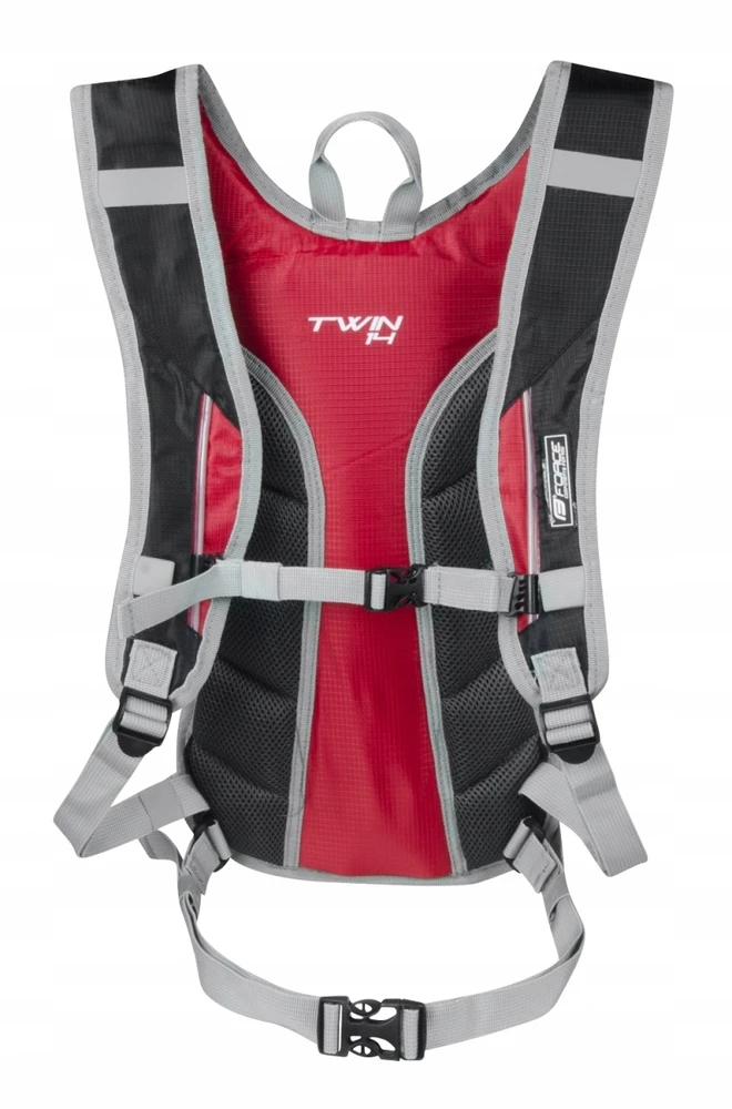 Kuprinė Force Twin 14 l, Juodas/Raudona