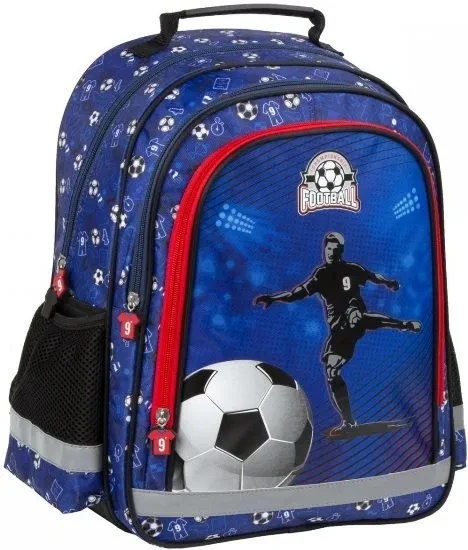 Mokyklinė kuprinė Derform Football (PL15BPI15)