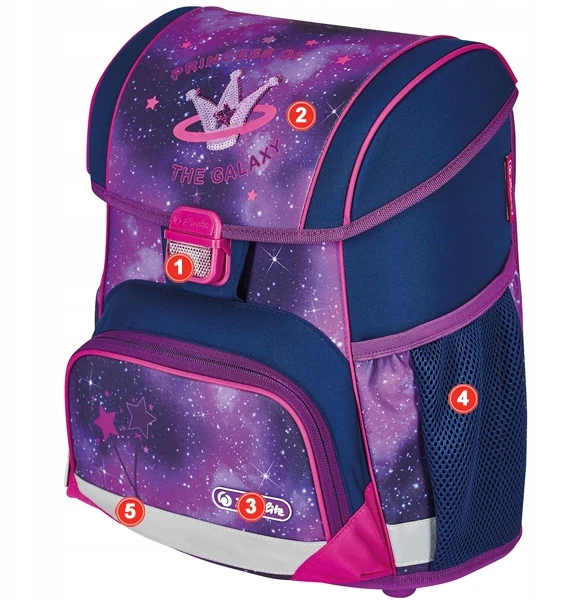 Kuprinė LOOP PLUS GALAXY PRINCESS 50037384 HERLITZ