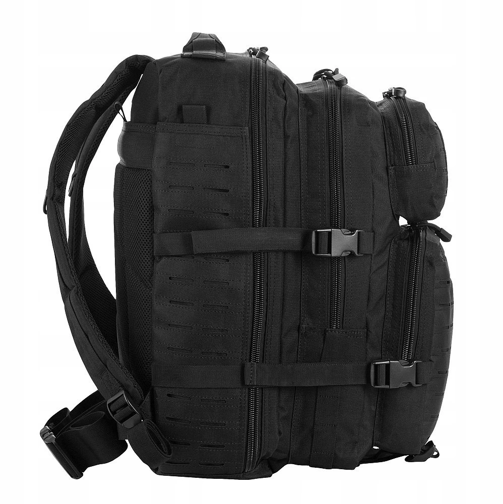 M-TAC Large Assault Pack lazeriu pjaustyta kuprinė – juoda