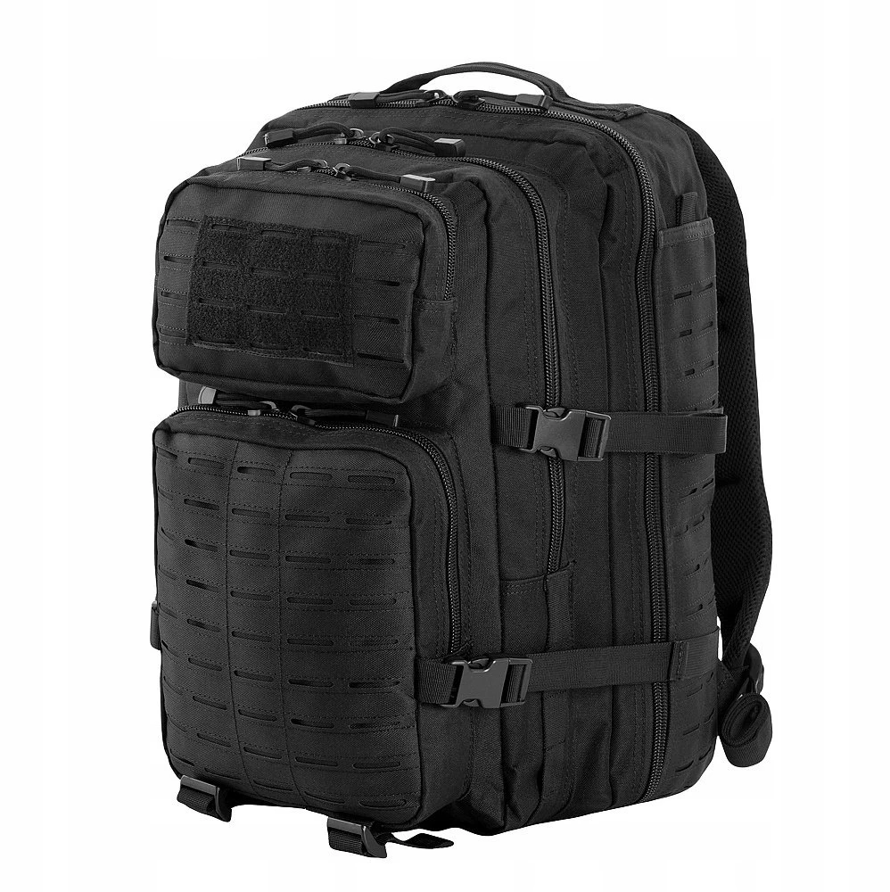 M-TAC Large Assault Pack lazeriu pjaustyta kuprinė – juoda