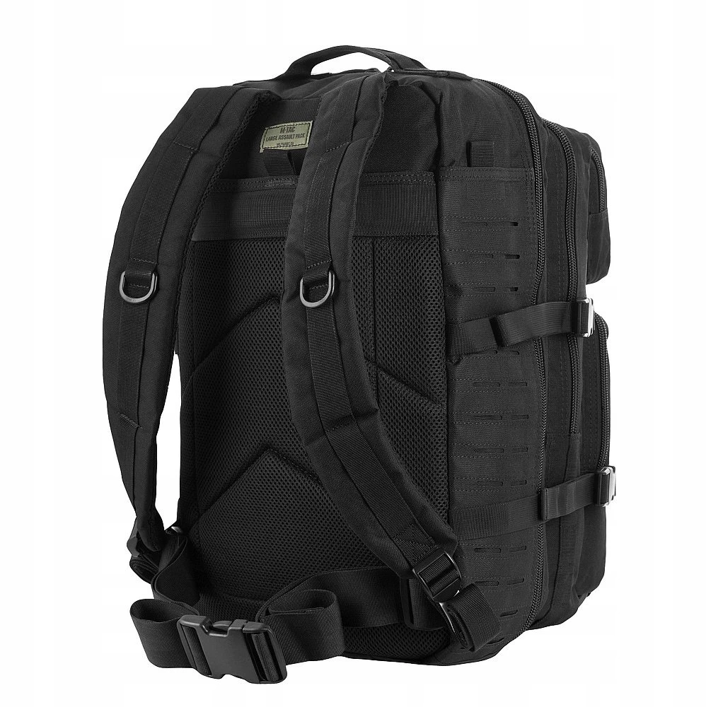 M-TAC Large Assault Pack lazeriu pjaustyta kuprinė – juoda