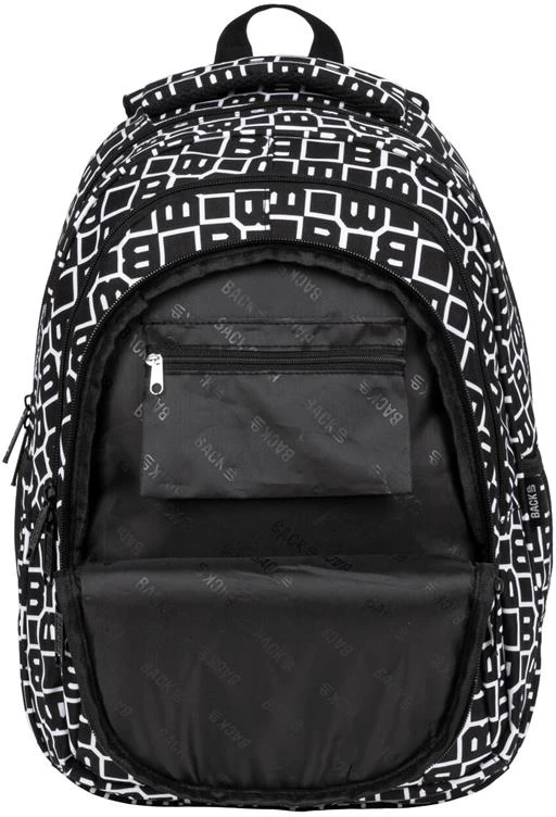 Kuprinė mokyklinė Back Up, 26l, balta/juoda