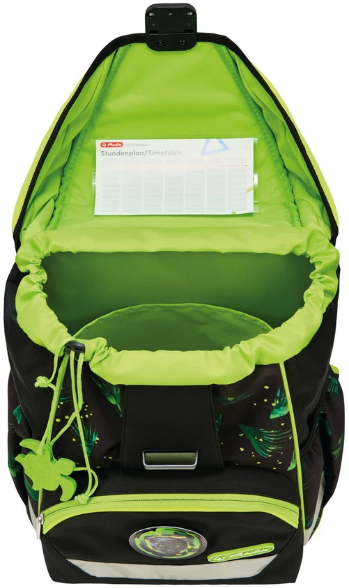 Herlitz Kuprinė pradinukams ULTRA LIGHT XL Jungle Explorer su priedais