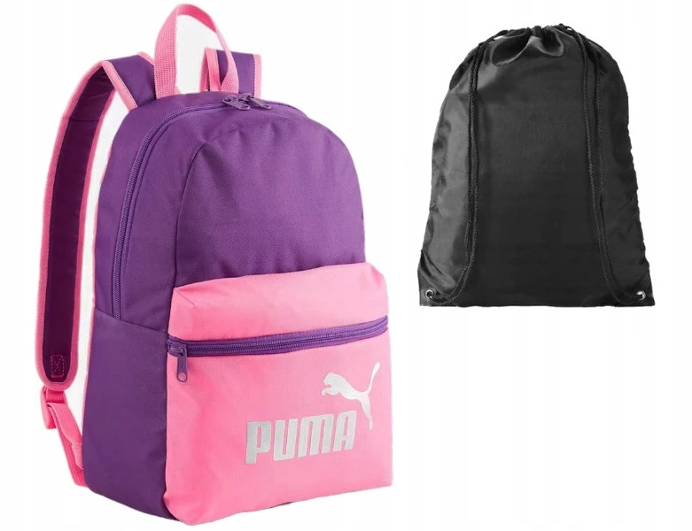 Kuprinė Puma Phase Small, 13L, violetinė/rožinė