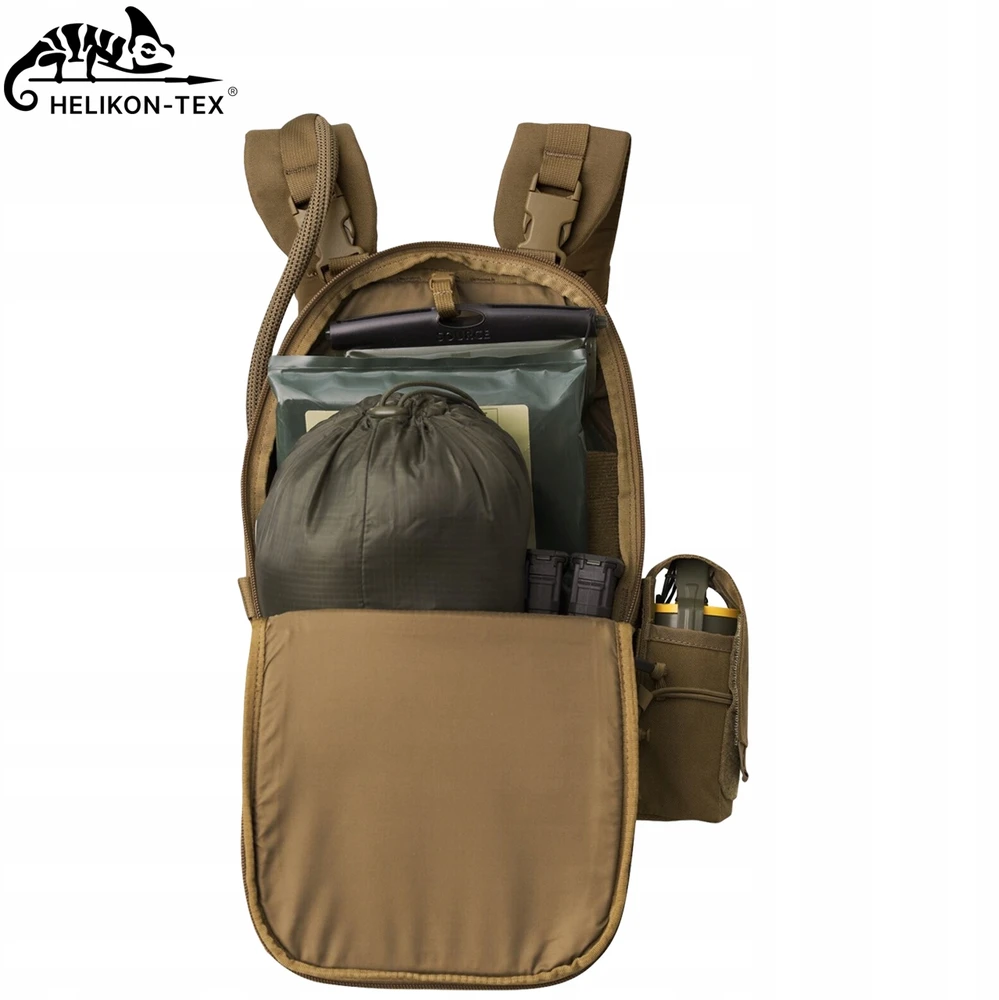 Kuprinė šarvinei liemenei Helikon-Tex Guardian Smallpack, 7.5l, PL Woodland