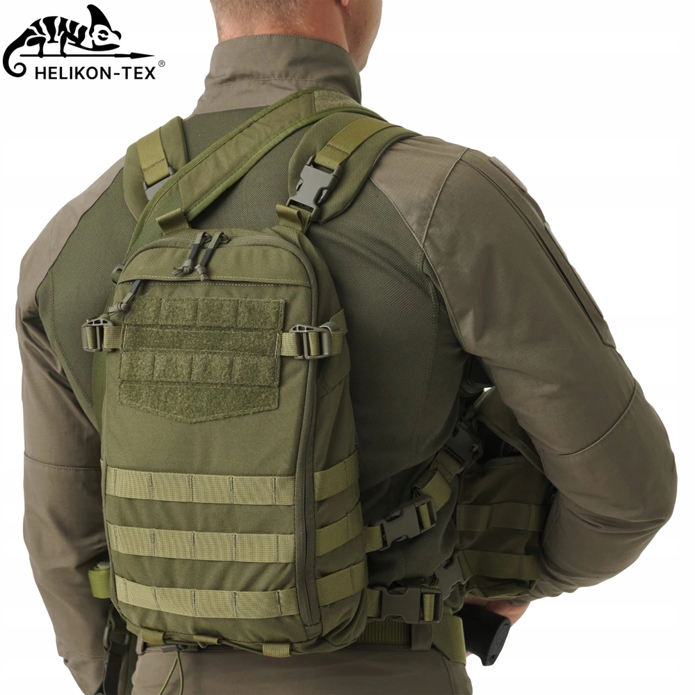 Kuprinė šarvinei liemenei Helikon-Tex Guardian Smallpack, 7.5l, PL Woodland
