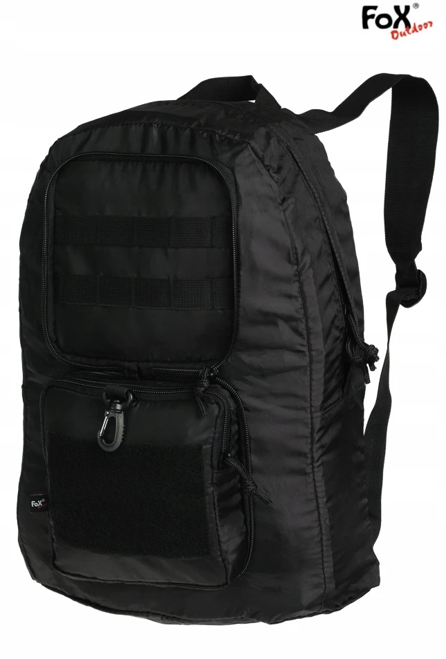 Kuprinė Składany Turystyczny FOX Outdoor MOLLE 30L Juodas