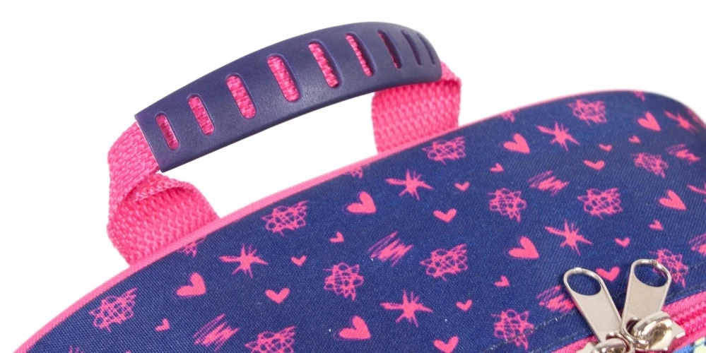 Mokyklinė kuprinė Starpak Trolls (395165), Violetinė/rožinė