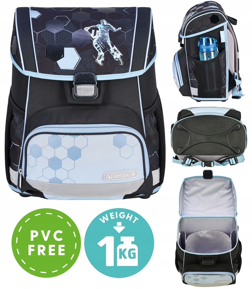 Kuprinė su priedais HERLITZ Loop Plus Cyber Soccer