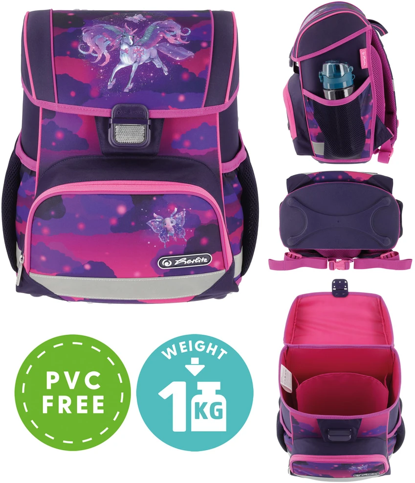 Kuprinė su priedais Herlitz Loop Plus Magic Unicorn
