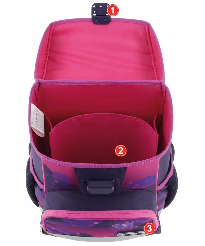 Kuprinė su priedais Herlitz Loop Plus Magic Unicorn