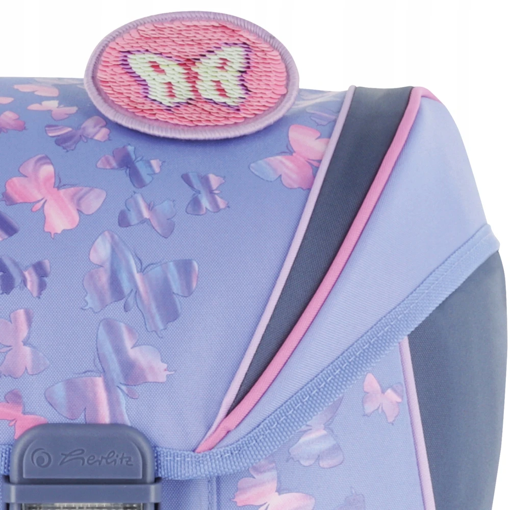 Kuprinė su priedais Herlitz UltraLight Plus Butterfly Paradise