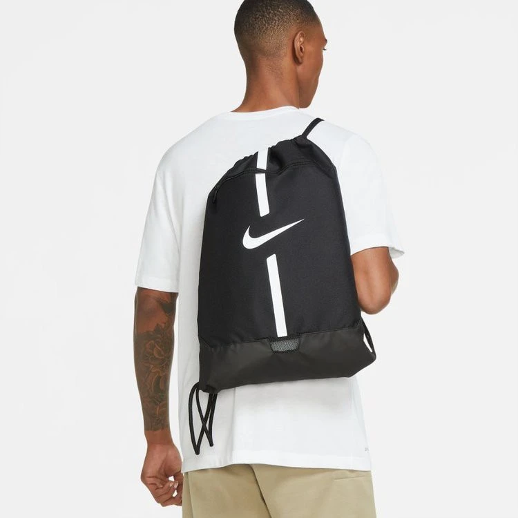 Kuprinė su virvutėmis Nike ACADEMY SOCCER DA5435 010 Juoda Vienas dydis