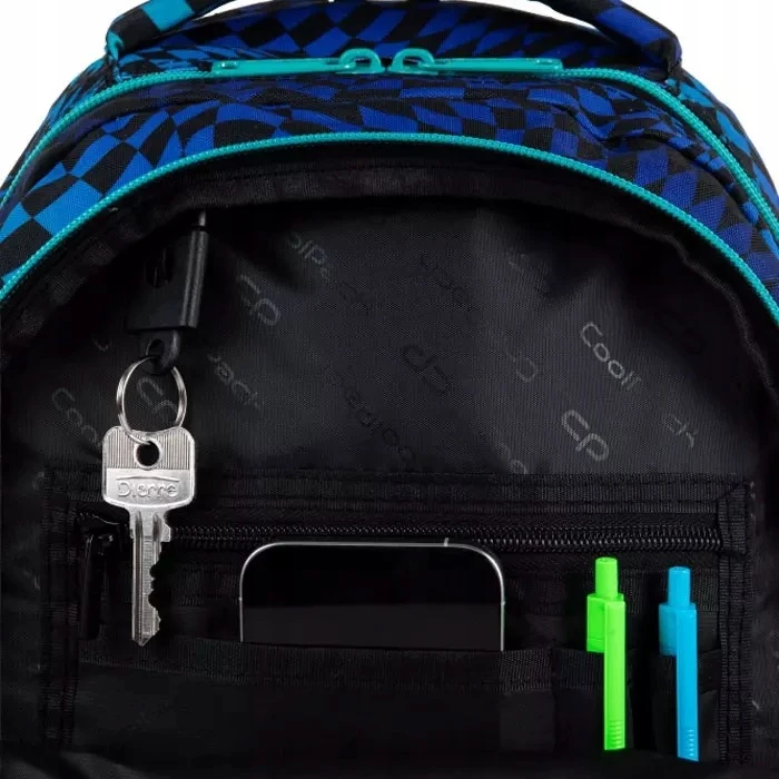 Kuprinė SZKOLNY COOLPACK COOL PACK JERRY Mėlynas PAD DLA GRACZA GAMERA XXL