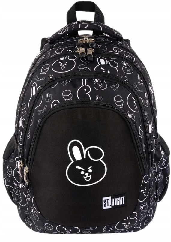 St.Right Clever Bunny BP06 juoda-balta