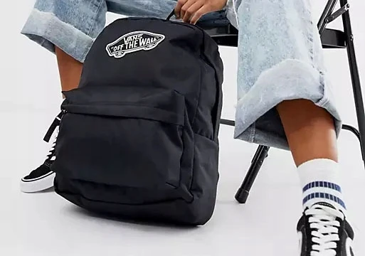 Kuprinė SZKONY VANS OF THE WALL JUODA MESKI MLODZIEZOWY DO SZKOLY DUZY XL