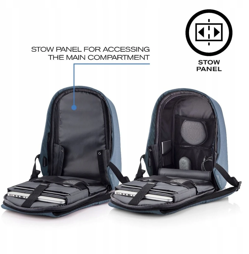 XD DESIGN ANTI-THEFT BACKPACK BOBBY HERO SMALL Mėlynas P/N: P705.709