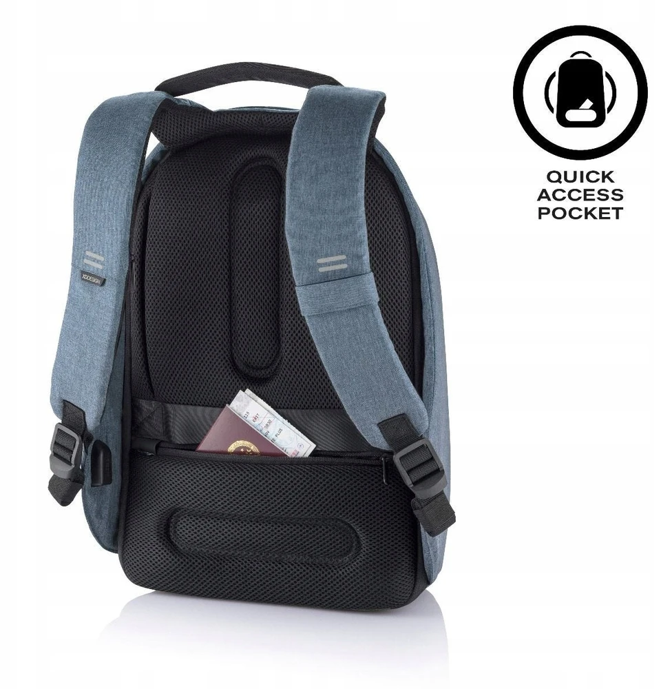 XD DESIGN ANTI-THEFT BACKPACK BOBBY HERO SMALL Mėlynas P/N: P705.709