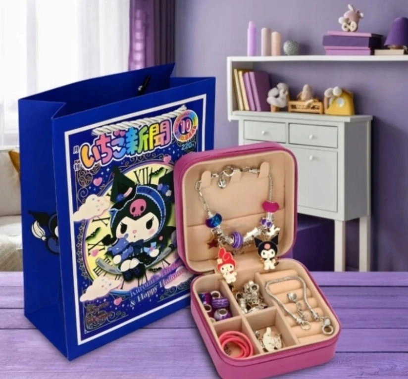 Kuromi & Hello Kitty kūrybinis rinkinys – apyrankių kūrimas